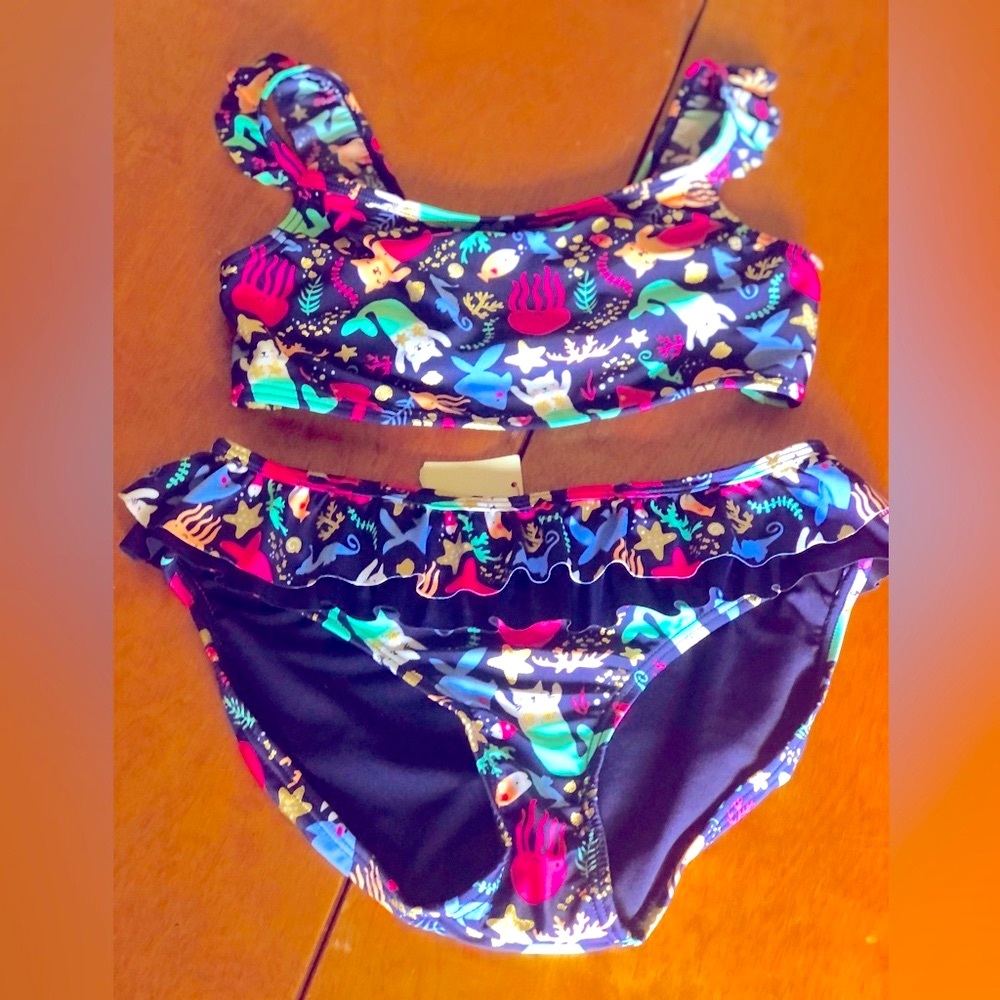 Cat & Jack, swimsuit, mermaid cats